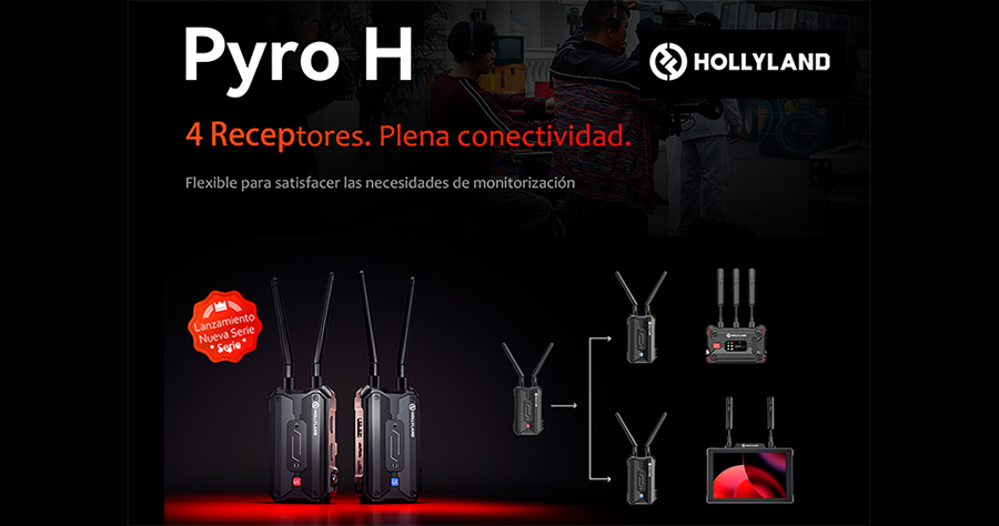 Nueva gama de transmisores de vídeo de Hollyland Technology,la serie Pyro